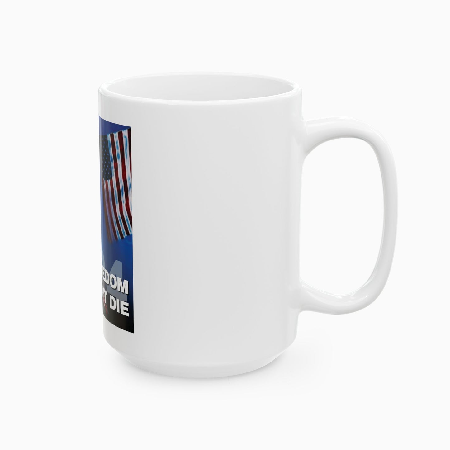 Trump 24 - Freedom Doesn't Die Coffee Mug