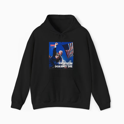 Trump 24 - Freedom Doesn't Die Hoodie