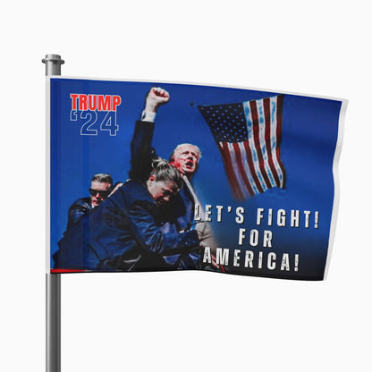 Let's Fight for America Flag