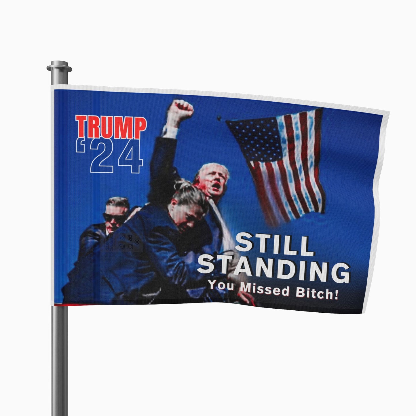 Trump '24 - Still Standing Flag