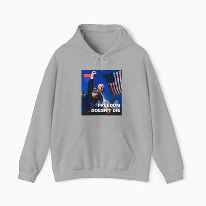 Trump 24 - Freedom Doesn't Die Hoodie